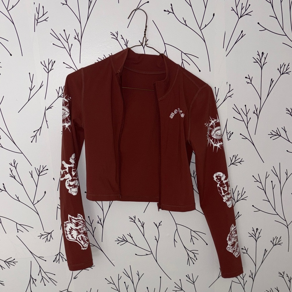 Darc Sport Rust Jacket with White Graphics